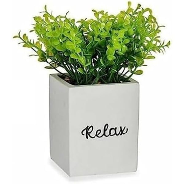 Dekorativ växt - IBERGARDEN - Flerfärgad - Mått 38,5 x 24,5 x 11 cm - Standard Flerfärgad