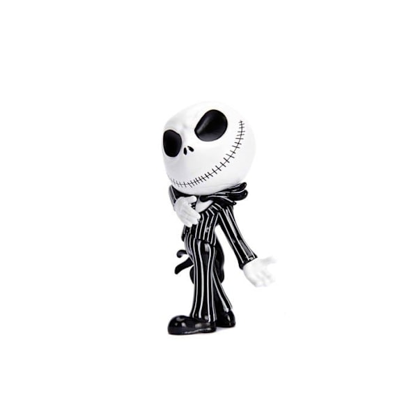 Jada - 253071004 - Jack Skellington metalfigur 10 cm, Officiel Disney-licens, Glows in the Dark ()