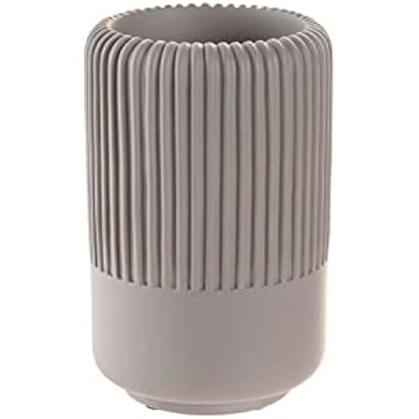 Tumler - DKD HOME DECOR - Standard - Farve grå - Materiale cement - Mål 7x7x11 cm grå