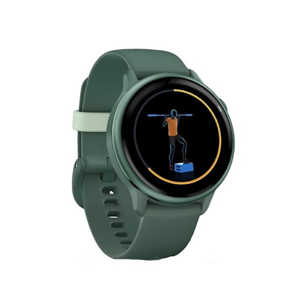 Garmin vívoactive 6 älykello, Metallic Jasper Green kehys vihreä kuusi kotelo