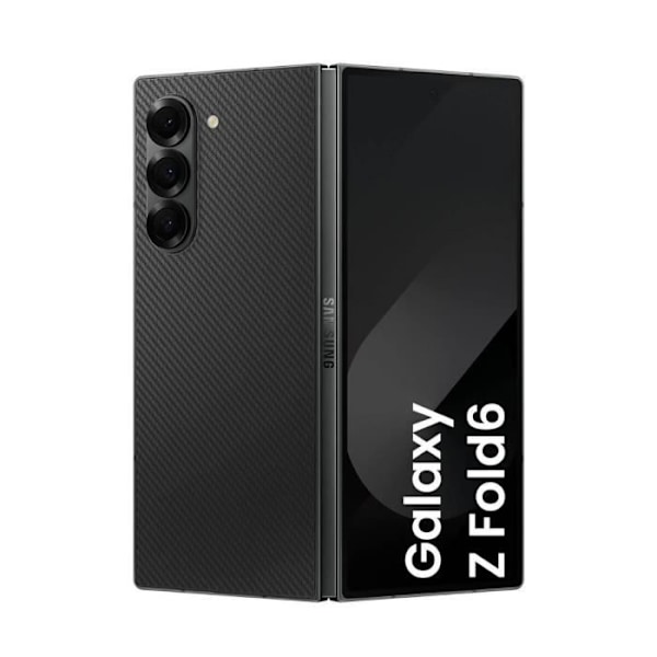 Samsung Galaxy Z Fold6 5G 12 Go/512 Go Musta (Crafted Black) Kaksois-SIM