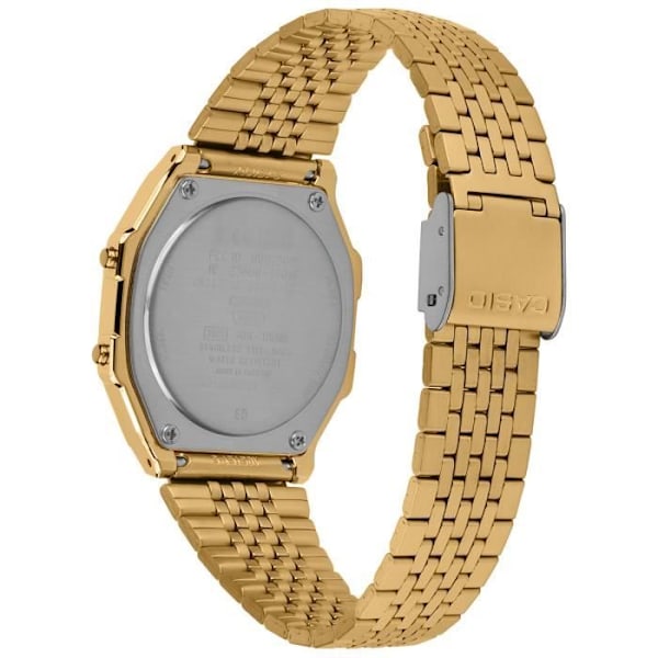Montre - Casio - ABL-100WEG-9AEF - Vandtæt 3 Atm - Guldbelagt Armbånd - Digital gyllene