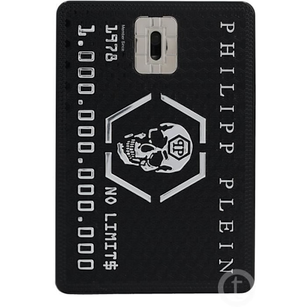 Philip Plein eau de parfum No Limit$ mænd 50 ml krydret sort