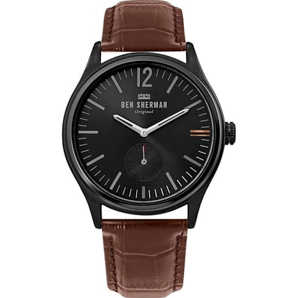 Ur - Ben Sherman - WB035T - Læder - Sort - 5 ATM