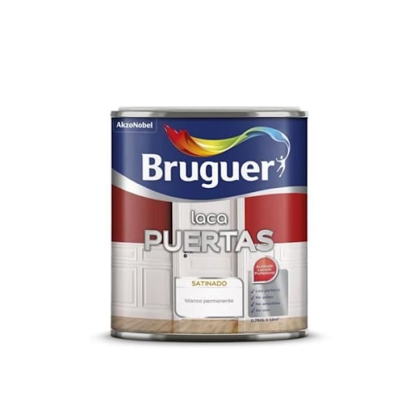 Vernissi Lakka Ovi - BRUGUER - 750 ML - Valkoinen - Pysyvä - Korkea kestävyys Vit