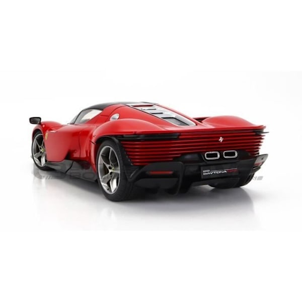 Samlarbil i miniatyr - BBURAGO - FERRARI Daytona SP3 Spider - 1/18 - Rosso Corsa 322 - 2022 Rosso Corsa 322, Vit