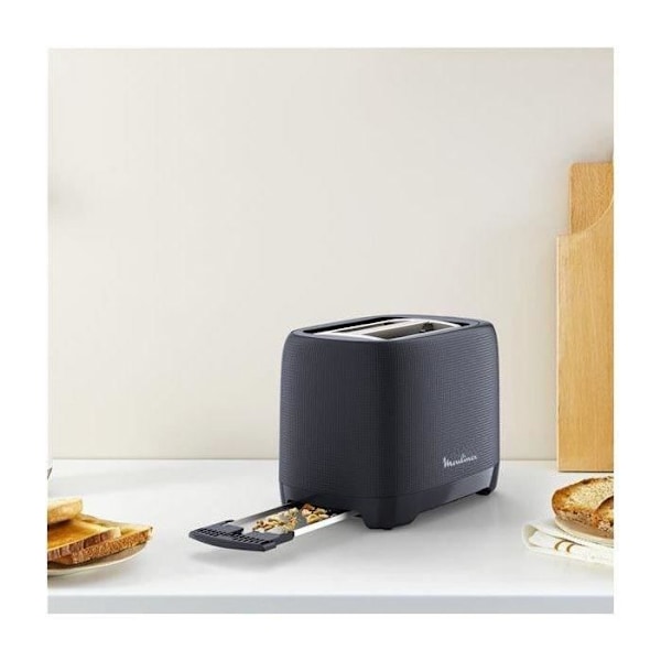 MOULINEX - Brødrister - 2 slots - 785W - Morgen - mat natblå - LT2M0810 Midnattsblå