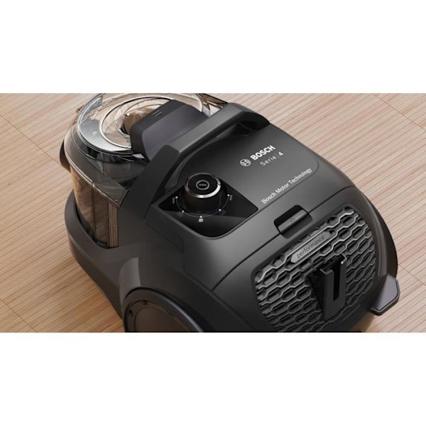 Nyhet! Påsksystem utan påse - BOSCH BGC21X300 - 550W - 2L - 76 dB - Svart Svart