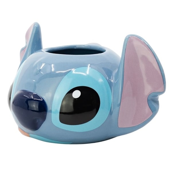 Mug 3D i Dolomit - Stitch - 385 ML - Disney - Stor Ungdoms voksen Flerfärgad