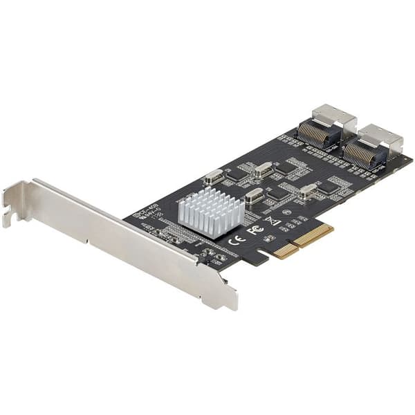 SATA PCIe 8 Ports Controller - StarTech - 6 Gbit/s - PCI-e x4 Gen 2 - SATA III Adapter