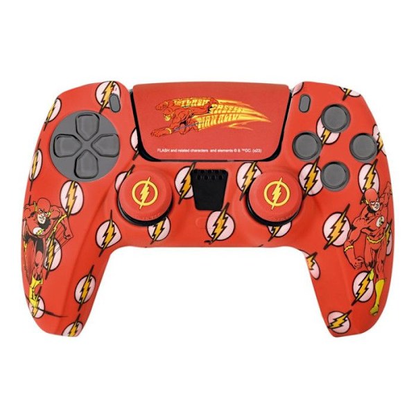 Just For Games DC Flash Custom Accessory Kit för PS5 Controller