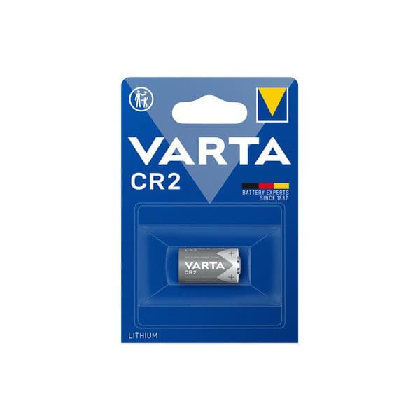 Lithium batteri CR2 3 V - VARTA - 6206301401 grå
