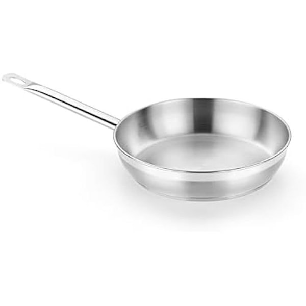 Pande - BRA - 20 cm - Rustfrit stål 18/10 - Triple bunds diffusor - Ergonomisk håndtag Silver