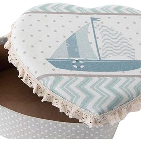 Garde-Joias - DEKODONIA - Set om 2 - Polyester - Mått 14,5x6x14,5 cm och 19x10x7 cm - Flerfärgad Flerfärgad