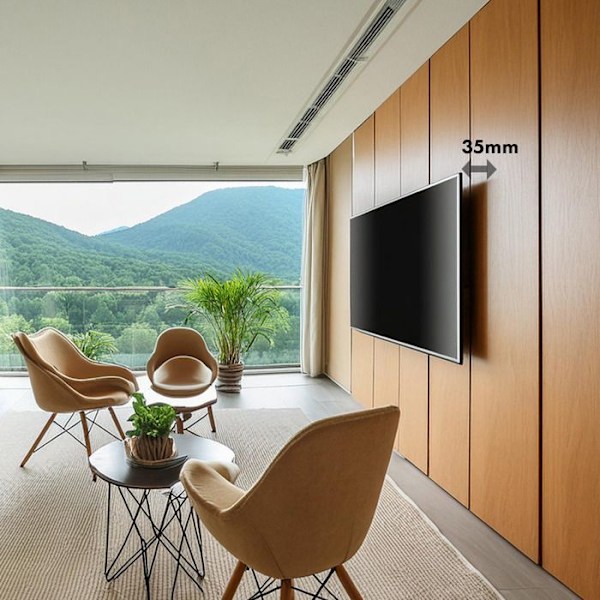 Understøttelse TV Maclean, maks VESA 600x400, 32-100", 80kg, MC-419