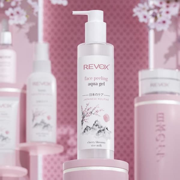 "Peeling ansigtshydrogel - Japansk rutine"