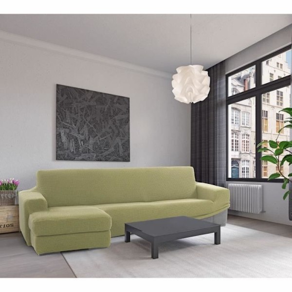 Sofaskins Sofföverdrag - Pistachio Sofföverdrag | Långa högerarmiga sofföverdrag 210 - 340 cm