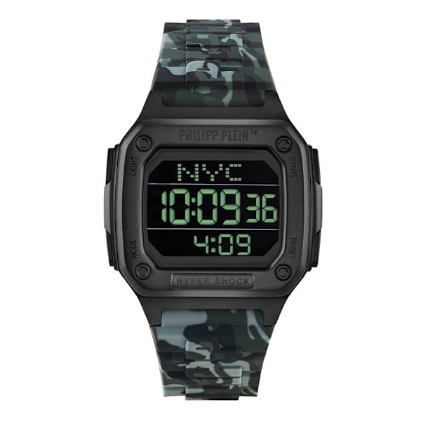 Montre Philipp Plein - Mixte - PWHAA1822 - Silikone Multicolor - 44mm - Sort Flerfärgad