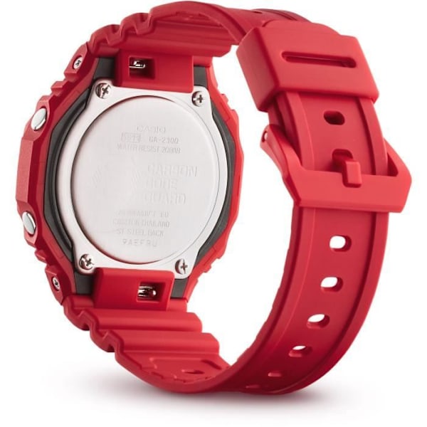 CASIO G-SHOCK Kello - Iskunkestävä - Monitoiminen - Punainen Rød