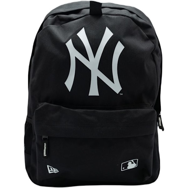 Reppu - New Era - MLB STADIUM - Musta - Säädettävät olkaimet - Vetoketjullinen tasku Svart