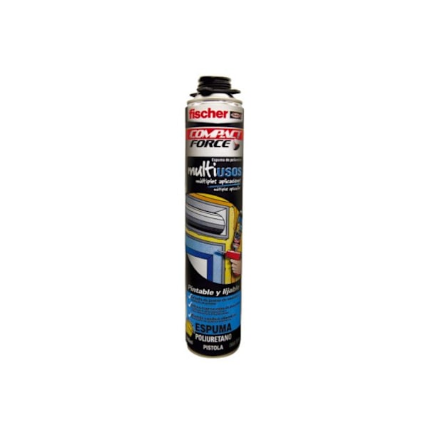 Polyurethanskum - Fischer - 700 ml - Termisk og akustisk isolering - Multi-brug - CFC-fri