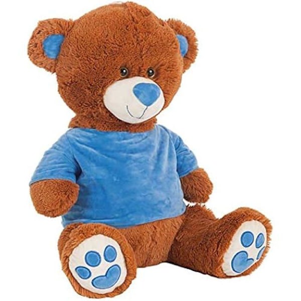 Teddy Bear Velvet T-Shirt Sortiment 50 cm Flerfärgad - CREACIONES LLOPIS - Unisex - Barn - Inomhus Rosa, Blå