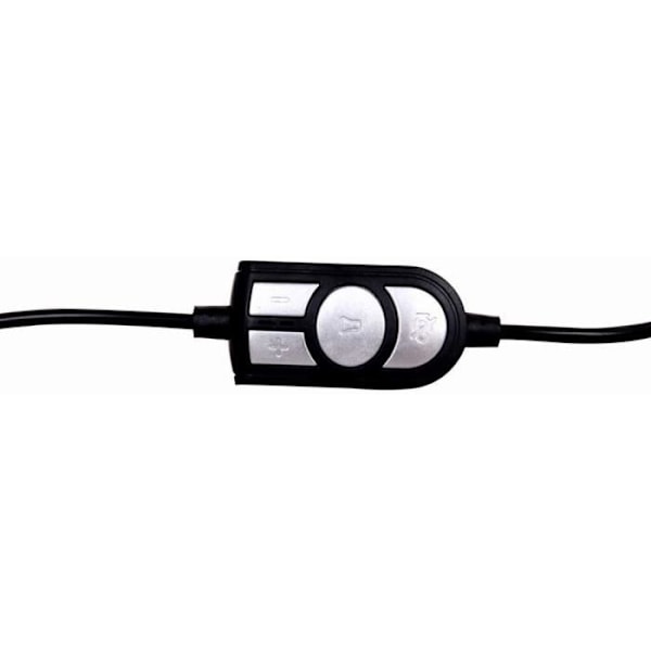 Gembird GHS-U-5.1-01 USB 5.1 Surround Audio-hovedtelefoner - Justerbar mikrofon, integreret lydstyrkekontrol