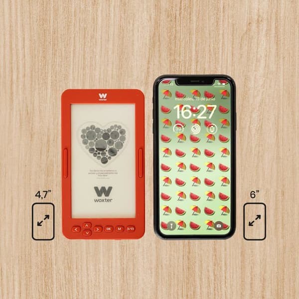 E-Bogslæser - WOXTER - Scriba 195 S - 4,7 Tommer - 4 GB - 2000 Bøger