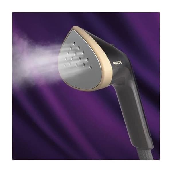 PHILIPS - Stående damper + vippebræt - 200W - 3000-serien - grå/guld - STE3170.80 Sort