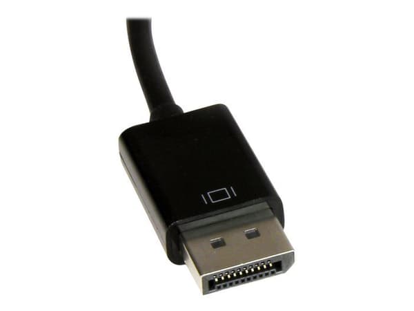 DisplayPort 1.2 til VGA adapterkabel - STARTECH.COM - M/F - 1920 x 1200 - Sort - Konverter