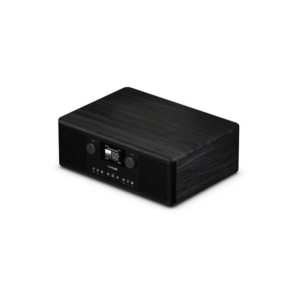 HiFi-system - PURE - Classic C-D6i - Internet Radio - CD-afspiller - 2x 15W Sort/ask