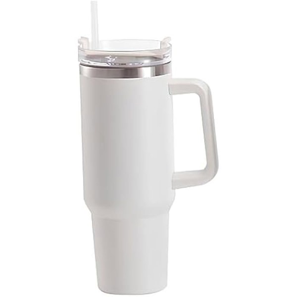 Mugg - KOOPMAN - 1200ML - Rostfritt stål - 5 färger - Värmeisolering Benvit, varmgrå, grön, antracit, na