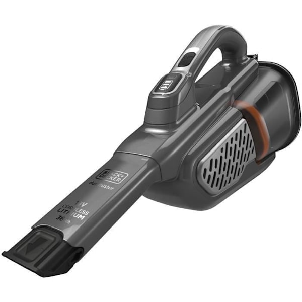 BLACK+DECKER BHHV520JF-QW Dustbuster Lithium 18V Håndstøvsuger Sort, Sølv, Titanium