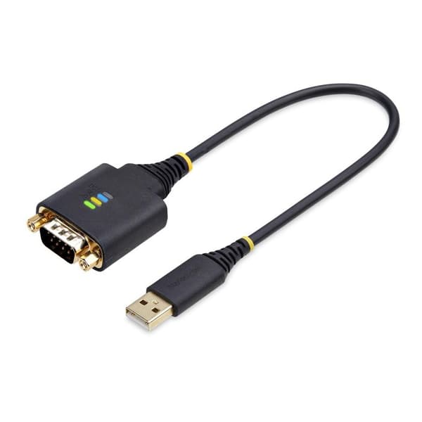 USB-sovitinjohto - STARTECH - DB9 - USB 2.0 - 30 cm - Musta