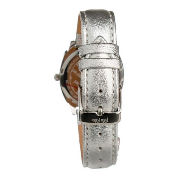 Kvinnotime - Folli Follie - WF14T021SSS - Kvarts - Läder - Silverfärgad Silver