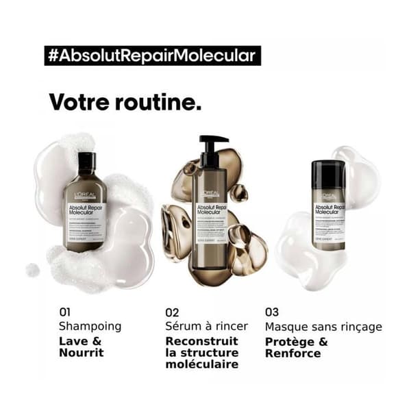 Maske uden skylning Absolut Repair Molecular 100 ml