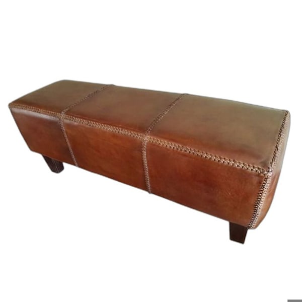 Alumiininen ja tiikkipenkkipenkki DKD Home Decor kastanj