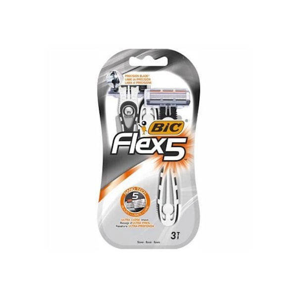 BIC Flex 5 Engangsbarberknive 5 Blade 3 enheder
