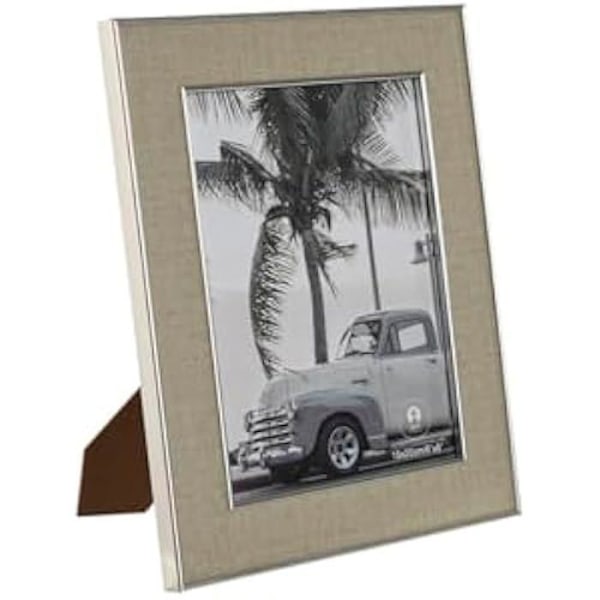 Fotoramme - HOME ESPRIT - Romantisk - Sølv - Glas - Polystyren - 20,5 x 25,5 cm mångfärgad