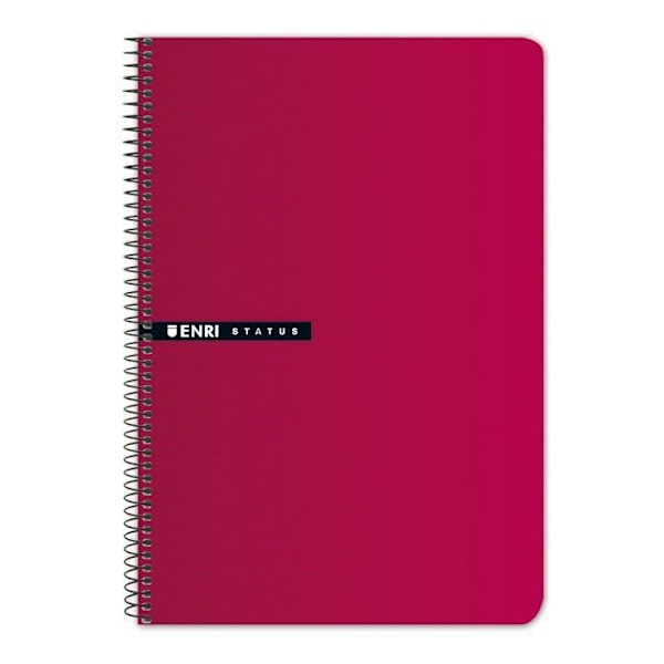Enri Notebook - 100435746 - Notebook 70 gr Rød (5 enheder)