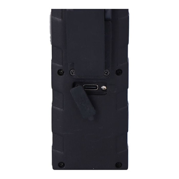 Ficklampa - Edm - 260lm/320lm - Uppladdningsbar USB - 1 Glödlampa - Plast