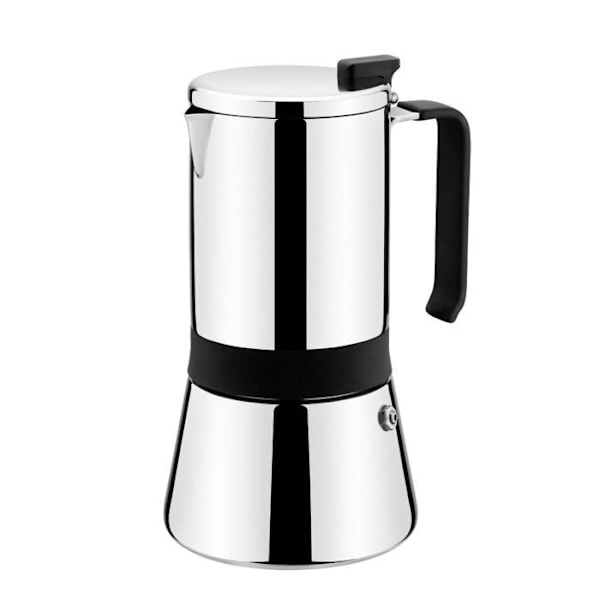 Kahvinkeittimistä - Monix - M770004 - Inox 18/10 - 4 kuppia - Yhteensopiva induktion kanssa