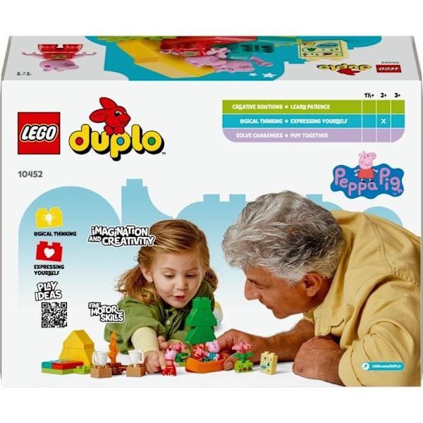 LEGO DUPLO Peppa Pig 10452 Campingsemestern - Byggset för barn från 2 år Flerfärgad