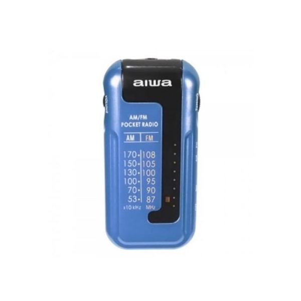 Aiwa R22BL Blå AM/FM Mini transistor radio