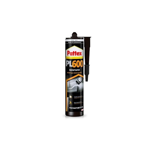 Klister - Pattex - Pi600 Montafix - 300ml - Snabb fixering - Resistent på alla material