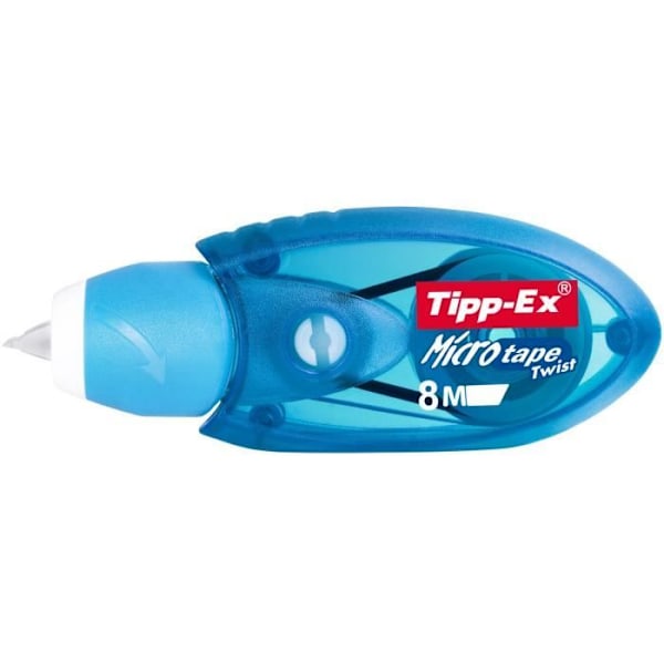 Korrigatorer - BIC - Box med 10 band - Blå - 8m resistent