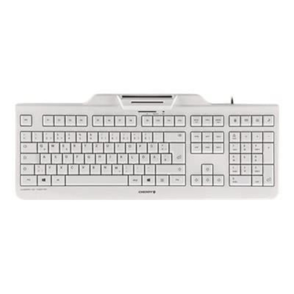 Cherry Keyboard og Reader Integreret Chip (ID) Hvid