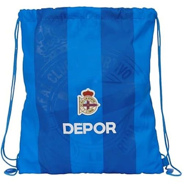 Rygsæk - SAFTA - Real Deportivo De La Coruña - 35 x 40 cm - Blå - Barn Blå