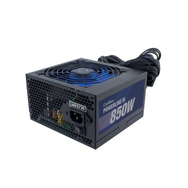 Coolbox Powerline 3 850 Strømforsyning 850W Effektivitet 85%