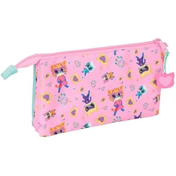 Trousse Triple - SAFTA - Superkitties - Bekväm - Mångsidig - För Skolbarn